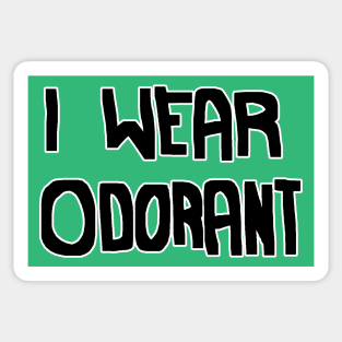 I WEAR ODORANT Sticker